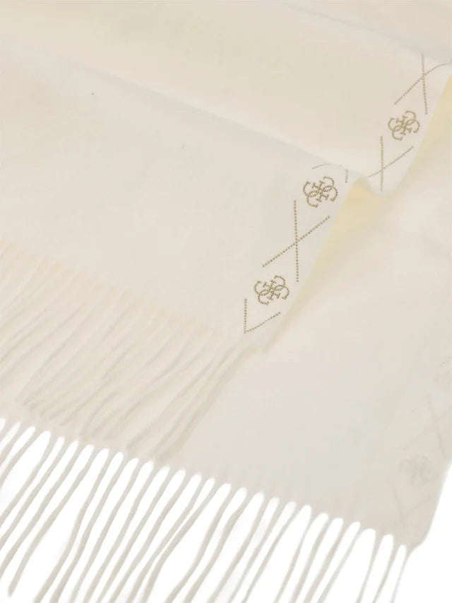 GUESS  -  sciarpa con logo 
dimensioni:65 X 180  -  aw5680pol03