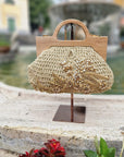 scrilù  -  Borsa in rafia  -  BOR6