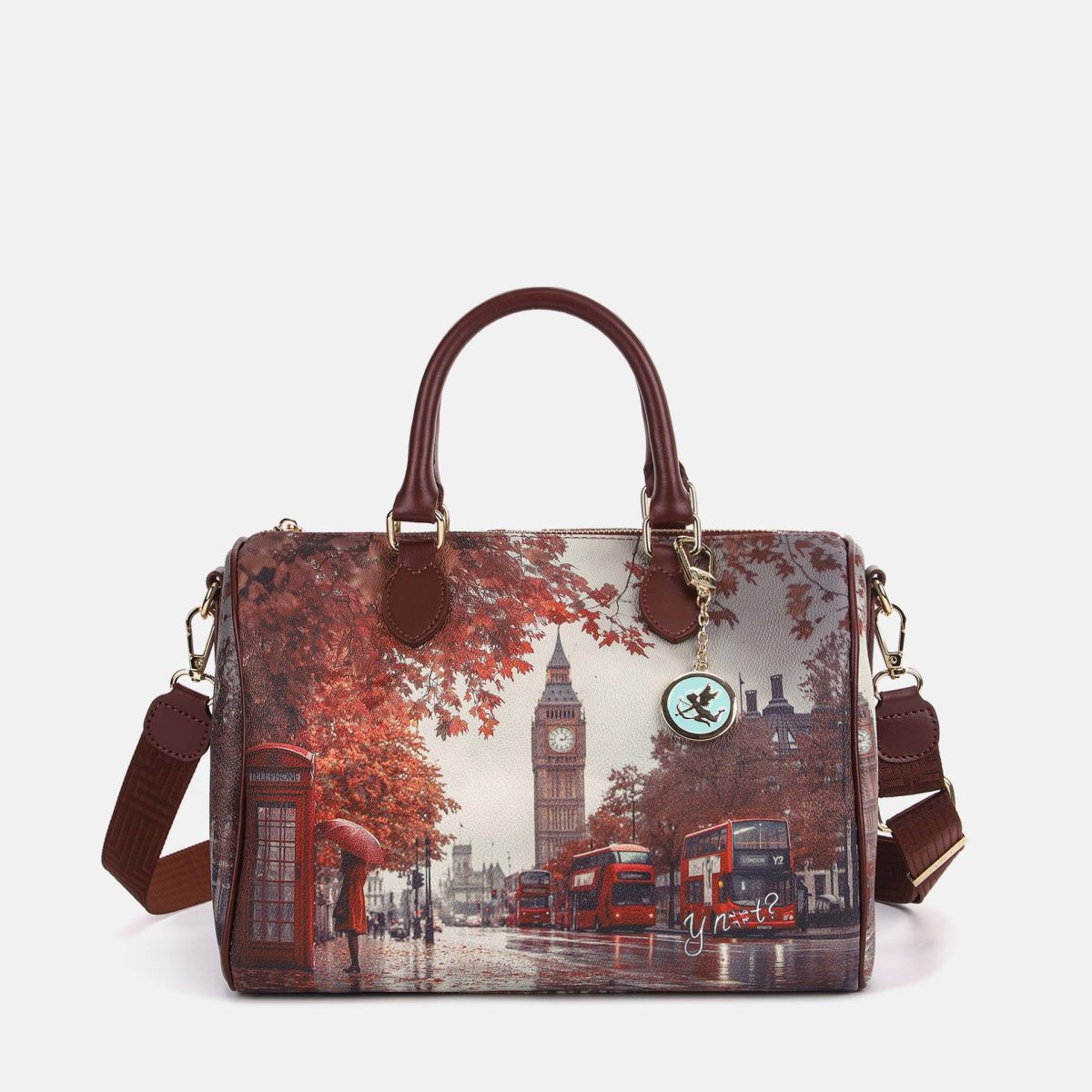ynot  -  Yes Bag Bauletto Stampa Città
dimensioni:L 30,00 x P 16,50 x H 23,00  -  yes318f7