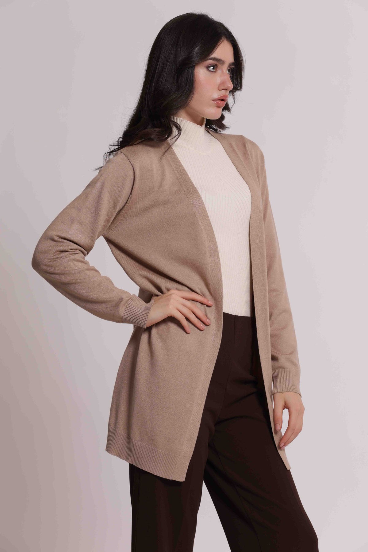mimi mua  -  cardigan lungo  -  afap-3810