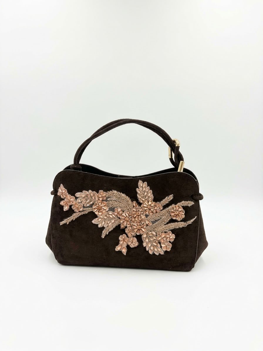 scrilù  -  borsa a spalla con particolare  -  bs200