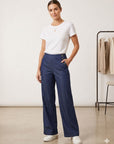 influencer italia  -  pantalone morbido largo  -  05Y194