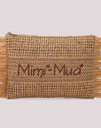 mimi mua  -  Pochette mare rafia  -  M8-X201477