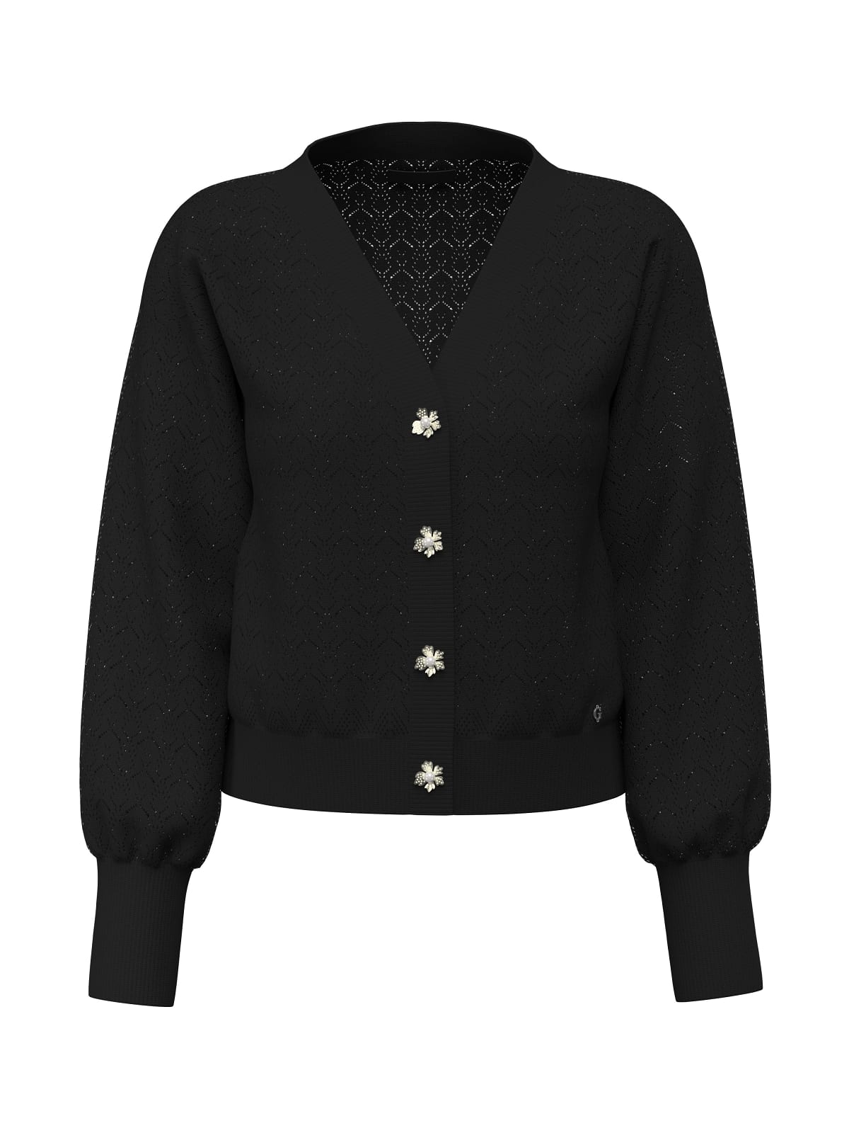 GUESS  -  Cardigan scollo a v  -  w6yr14z0955