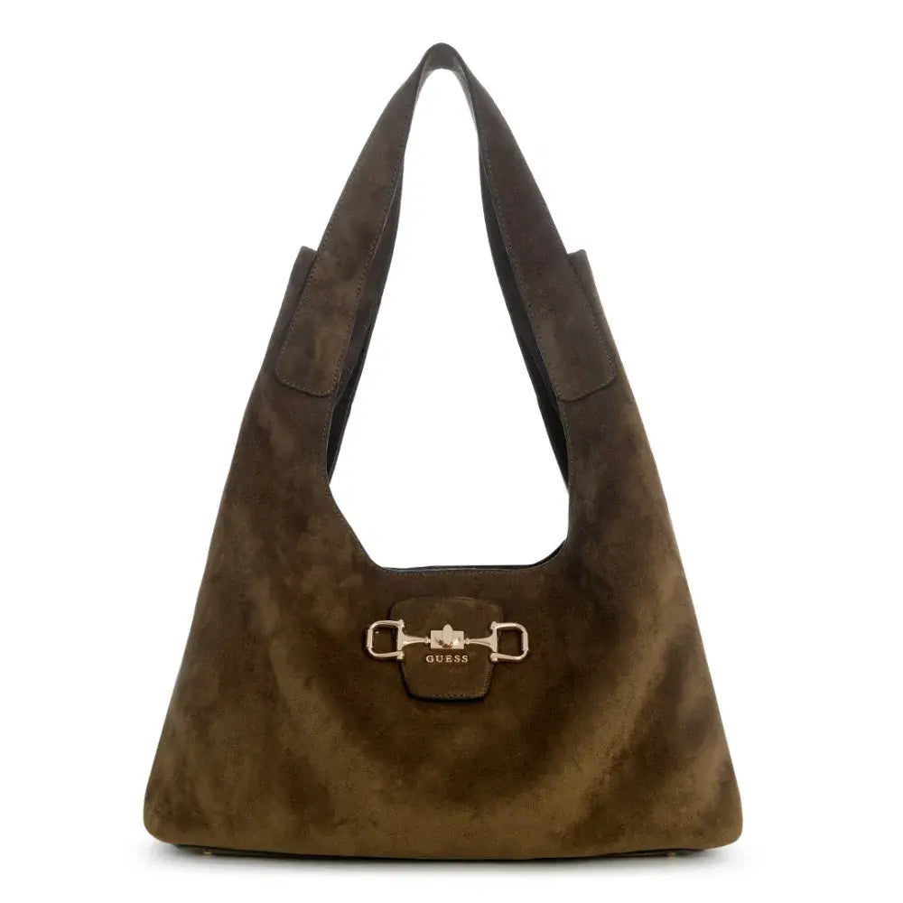 GUESS  -  Borsa a braccio scamosciata modello sunset  -  sg231402