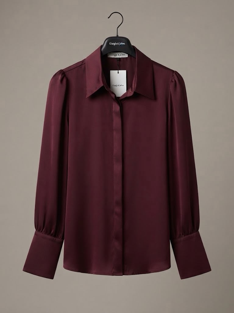 giorgia e johns  -  camicia con polsi alti  -  60054a