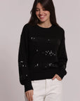 mimi mua  -  maglia con pailettes  -  afap-3851