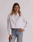 mimi mua  -  Camicia corta perle  -  MSAO-1104