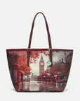 ynot  -  Borsa Shopping Stampa Città
dimensioni:L 44,50 x P 17,00 x H 27,50  -  yes722f7