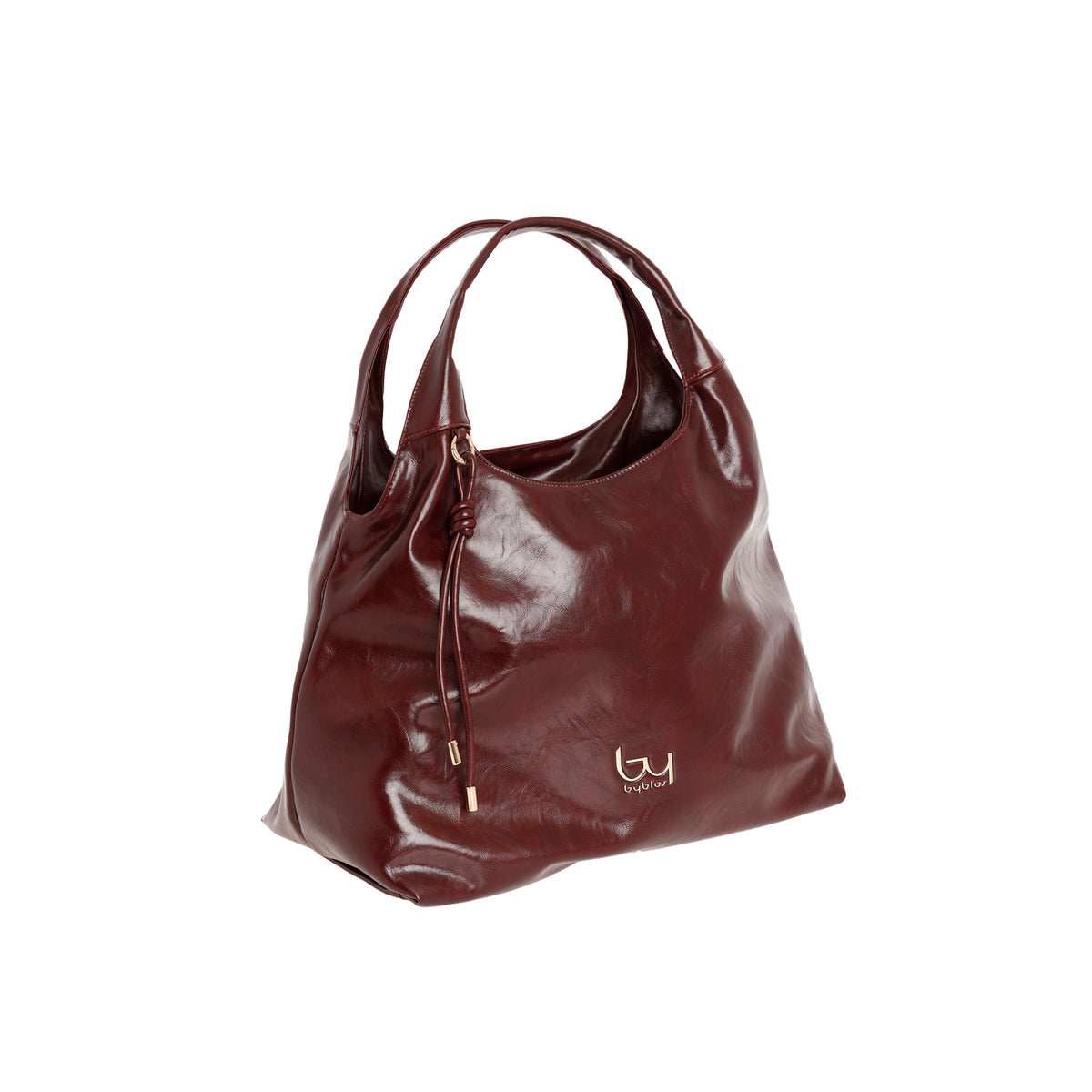 byblos  -  borsa shopper a braccio modello slope plum 
dimensioni:28x34x20  -  bybs27c01