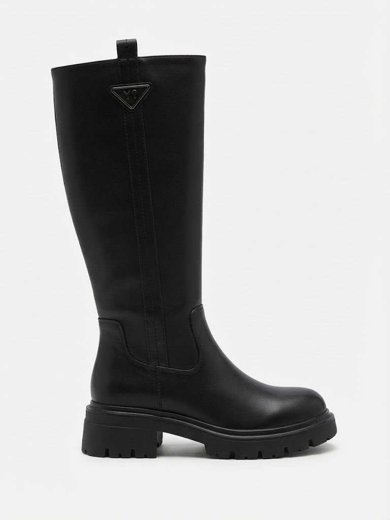 ynot  -  stivale con tacco basso  -  yn6212f1