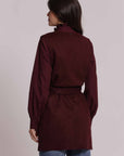 mimi mua  -  gilet lungo  -  esap-6717