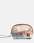 -  Yes Bag Beauty Case Stampa Città Parigi, Venezia e Roma.
L 22,00 x P 5,00 x H 14,00  -  YES652S6