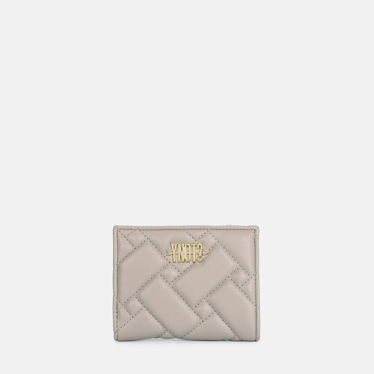 ynot  -  ynot portafoglio logo dorato  -  mln654f7