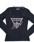 GUESS  -  Maglia Guess in cotone
Manica lunga
Modello icon
Dettaglio in strass  -  W4RI42I3Z14-A60W