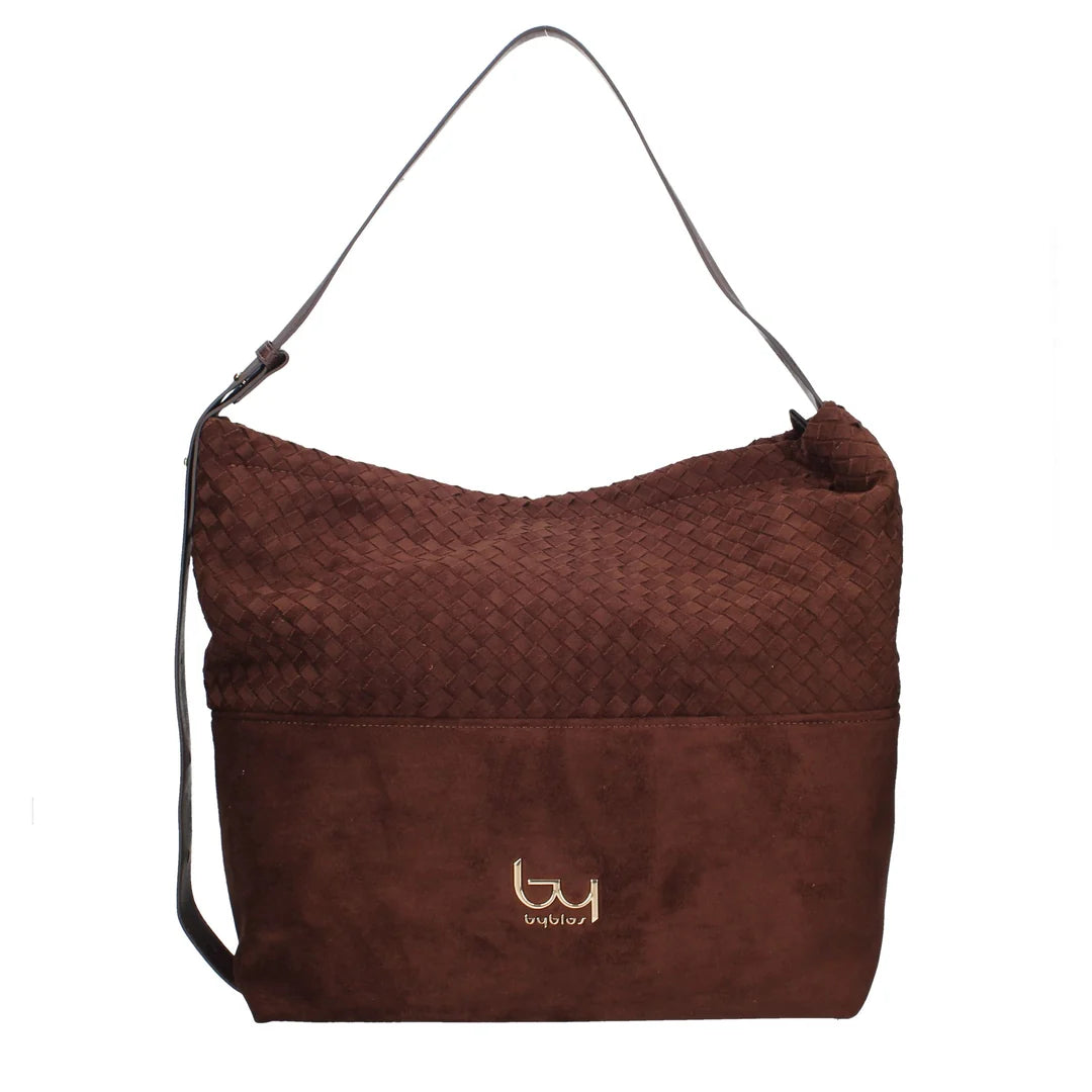 byblos  -  borsa a spalla modello compass 
Dimensioni:33x33x14  -  bybs35c01