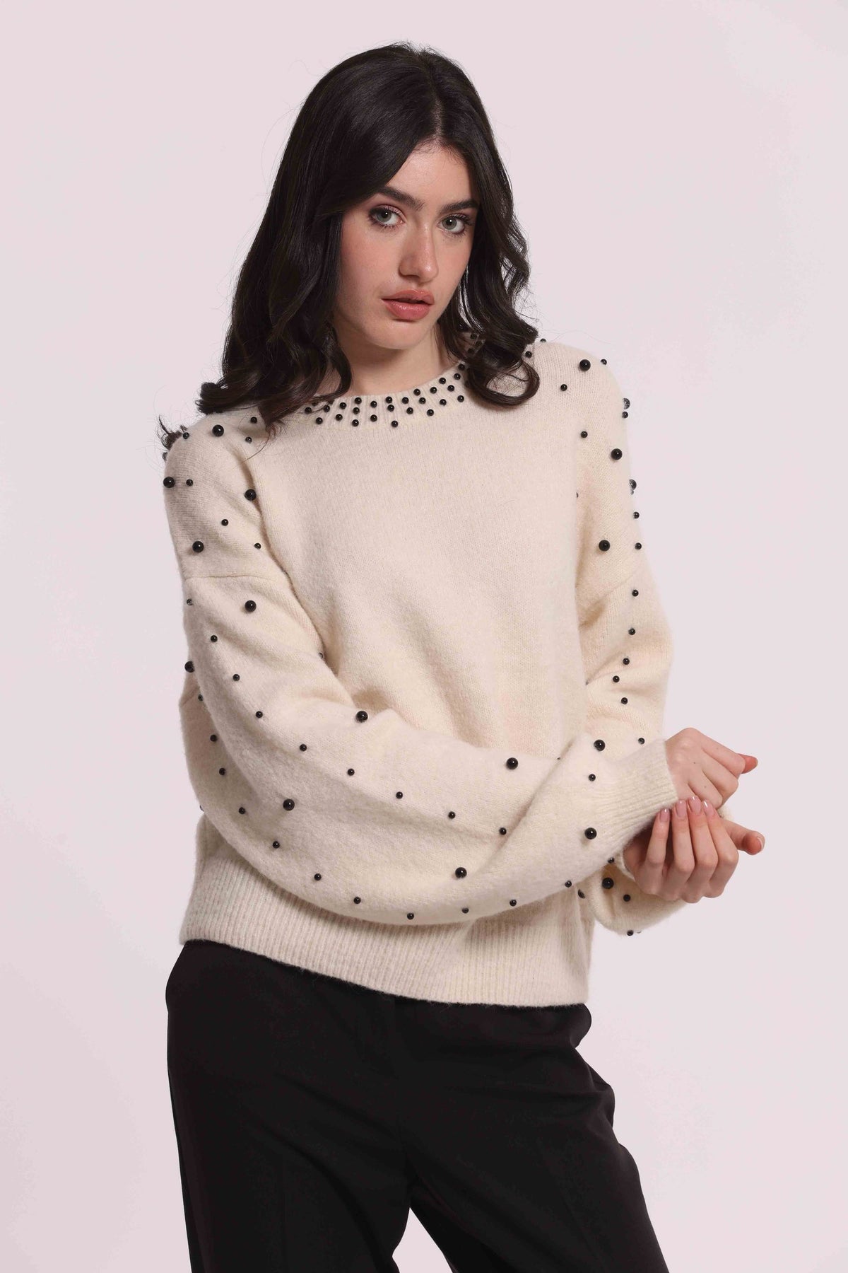 mimi mua  -  maglioncino maniche lunghe  -  afap-3844