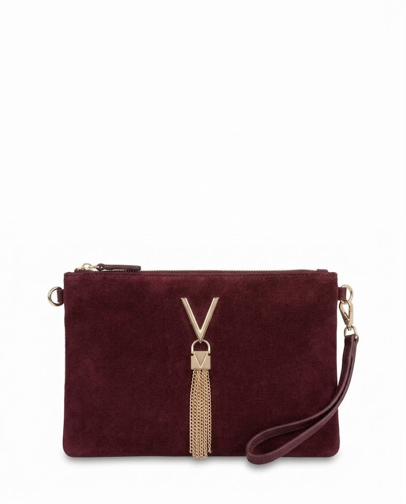 VALENTINO  -  pochette a mano e tracolla 
26 x 18.5 x 1  -  vbsa9019cam