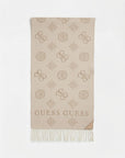 GUESS  -  sciarpa con logo e scritta  -  aw5654pol03