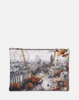 ynot  -  Bag Clutch Grande Stampa Città
dimensioni: larghezza 32 x profondità 2 x altezza 22 cm  -  yes605f7