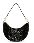 GUESS  -  Borsa Hobo Tasmin con strass
21x2x17 cm
Manico regolabile e staccabile, lunghezza circa 19 cm.  -  EG993172