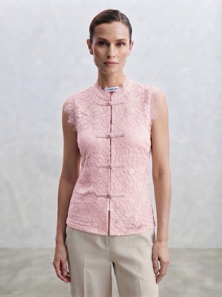 giorgia e johns  -  blusa in pizzo  -  60042