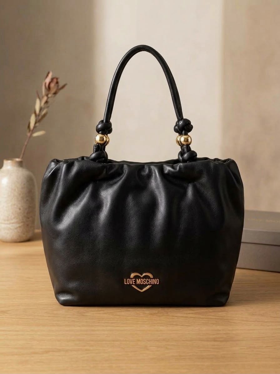 moschino  -  borsa shopper a braccio 
32x28x12  -  jc4284pp0pk1020a