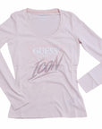 GUESS  -  Maglia Guess in cotone
Manica lunga
Modello icon
Dettaglio in strass  -  W4RI42I3Z14-A60W