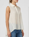 giorgia e johns  -  camicia asimmetrica  -  60446