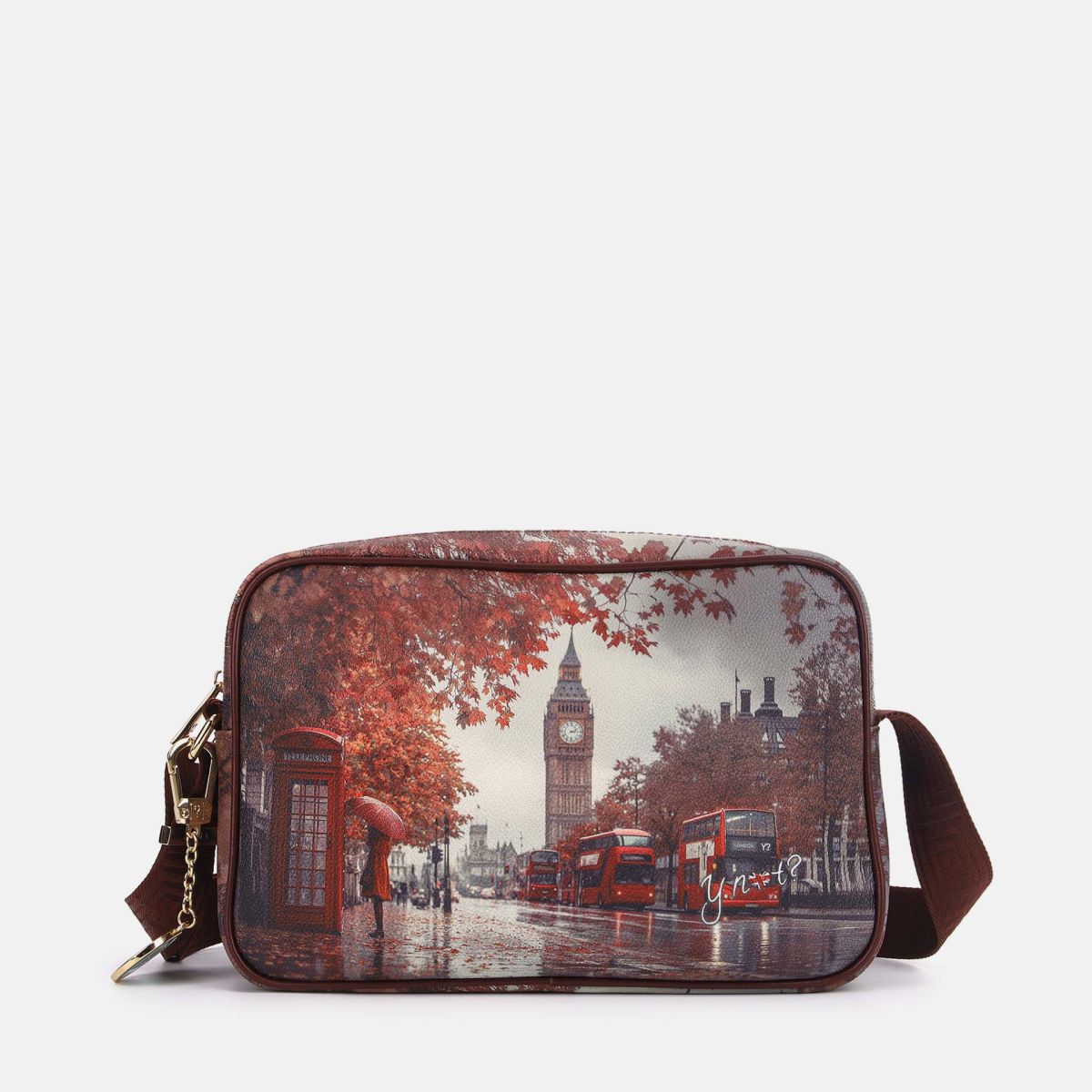 ynot  -  Yes Bag Borsa A Tracolla Stampa Città
dimensioni:L 26,50 x P 8,00 x H 17,50  -  yes440f7