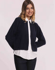 mimi mua  -  maglioncino con collo camicia  -  afap-3840