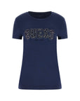 GUESS  -  Shirt scritta strass  -  W5GI04J1314b