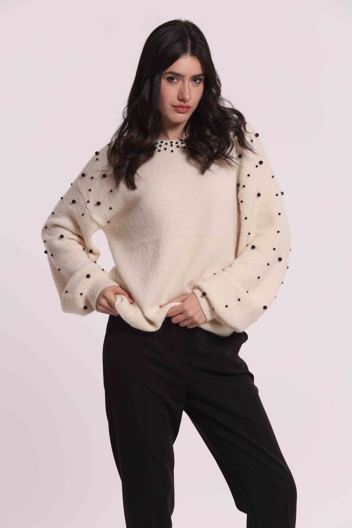 mimi mua  -  maglioncino maniche lunghe  -  afap-3844