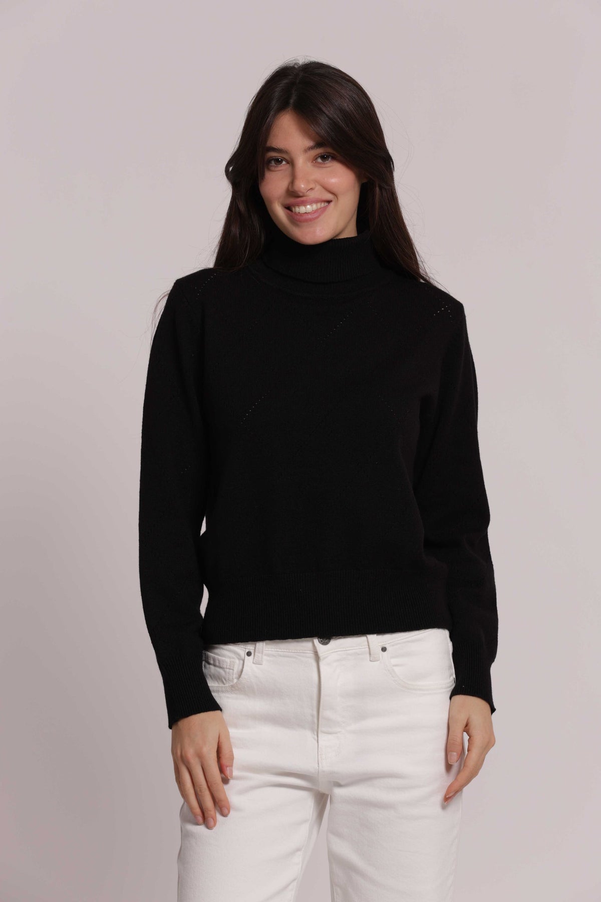 mimi mua  -  maglioncino collo alto  -  afap-3803