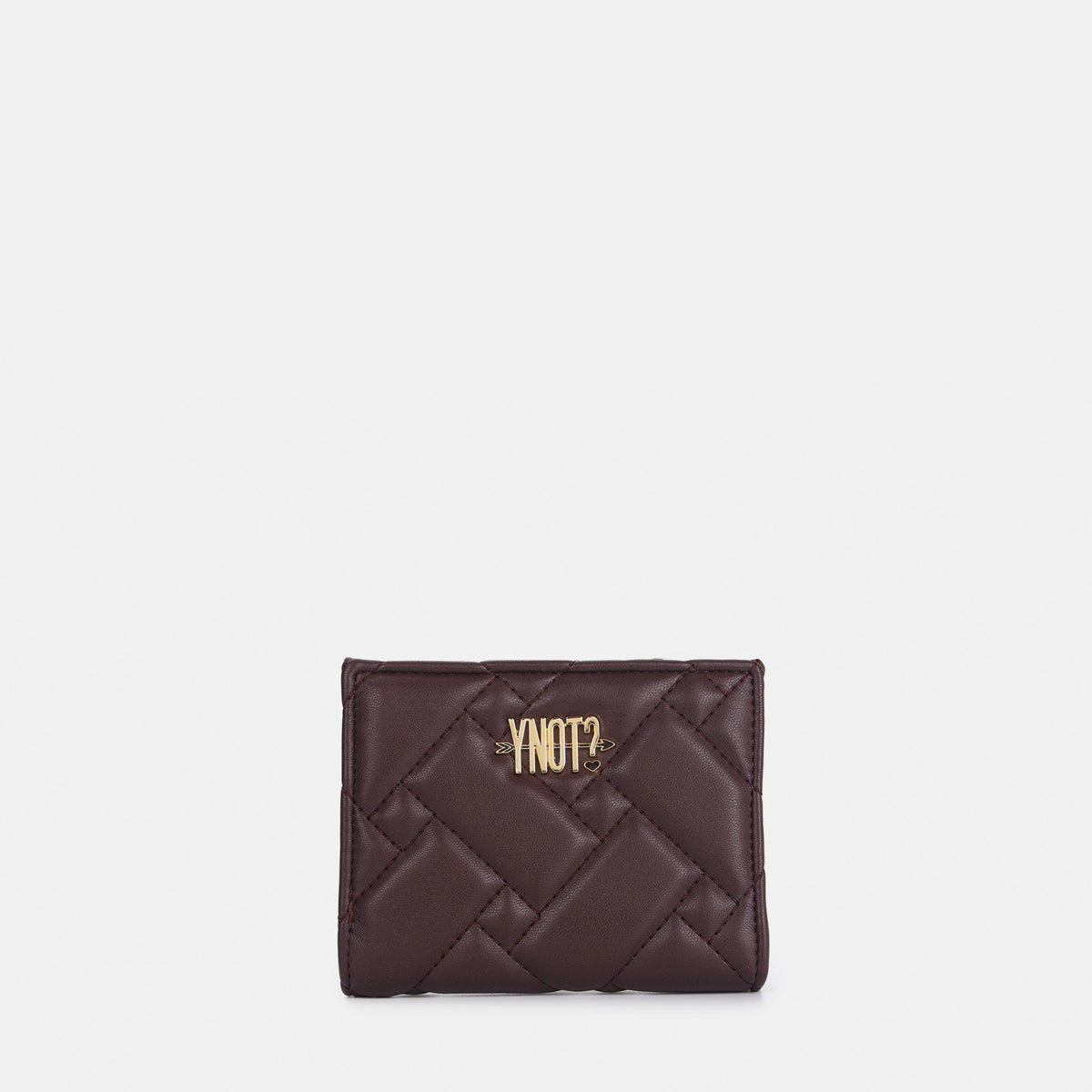 ynot  -  ynot portafoglio logo dorato  -  mln654f7