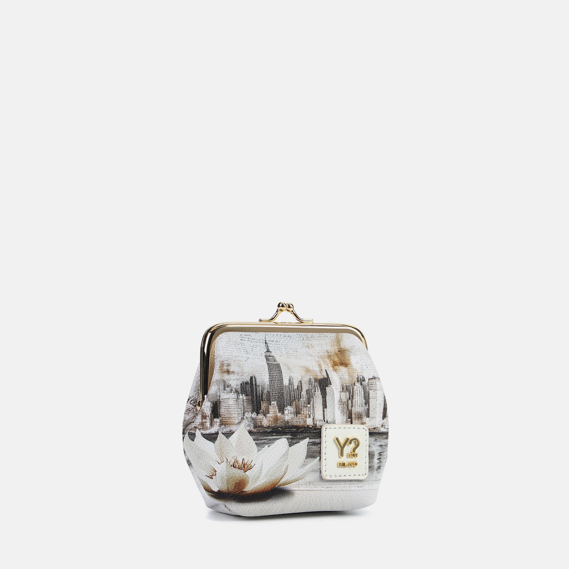 ynot  -  Yes Bag Portafogli Stampa Città Roma, Venezia, Parigi e Liberty.
L 13,00 x P 3,50 x H 11,50  -  YES586S6