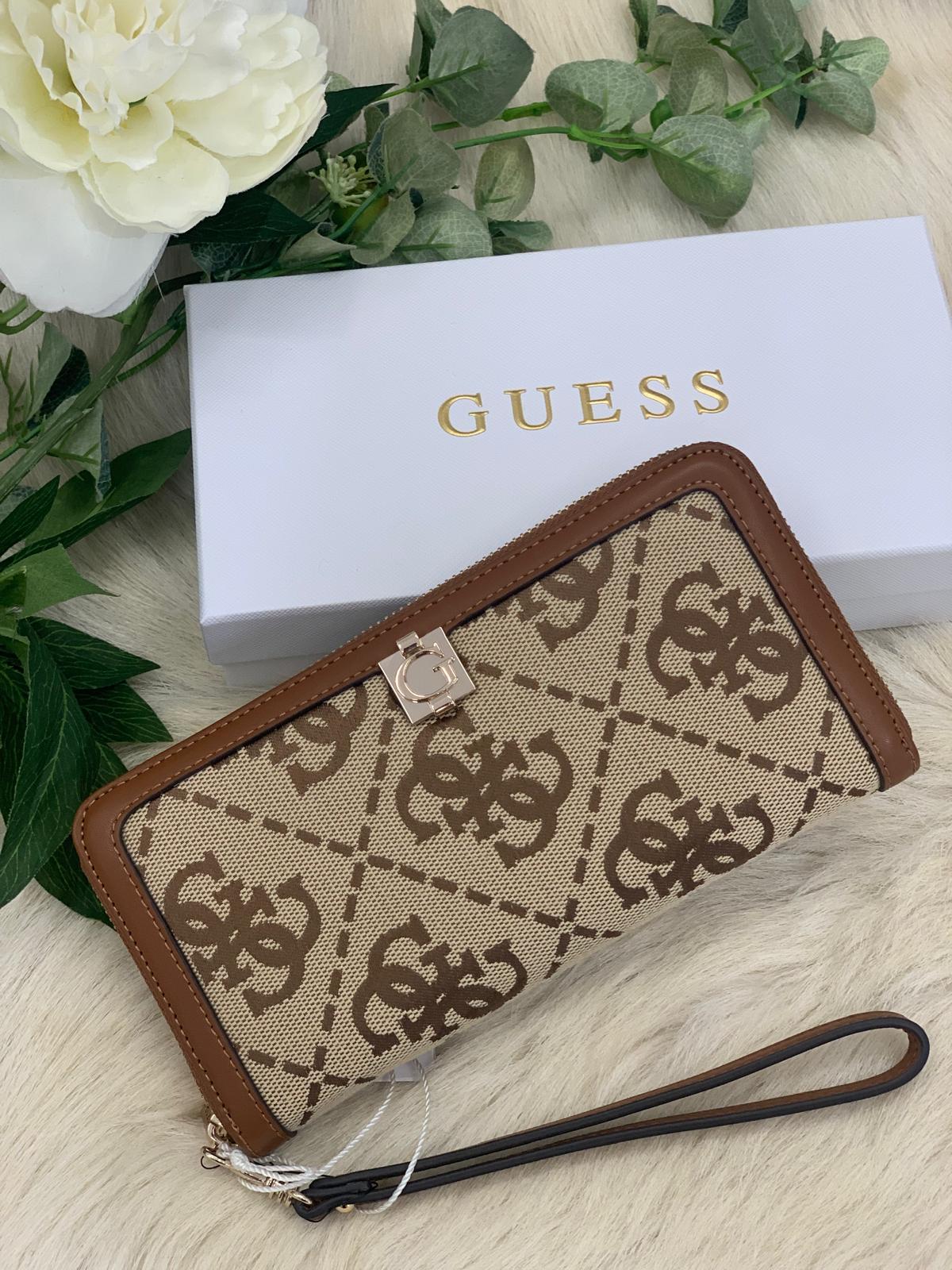 GUESS  -  Portafoglio modello audrey logo  -  jg9755146