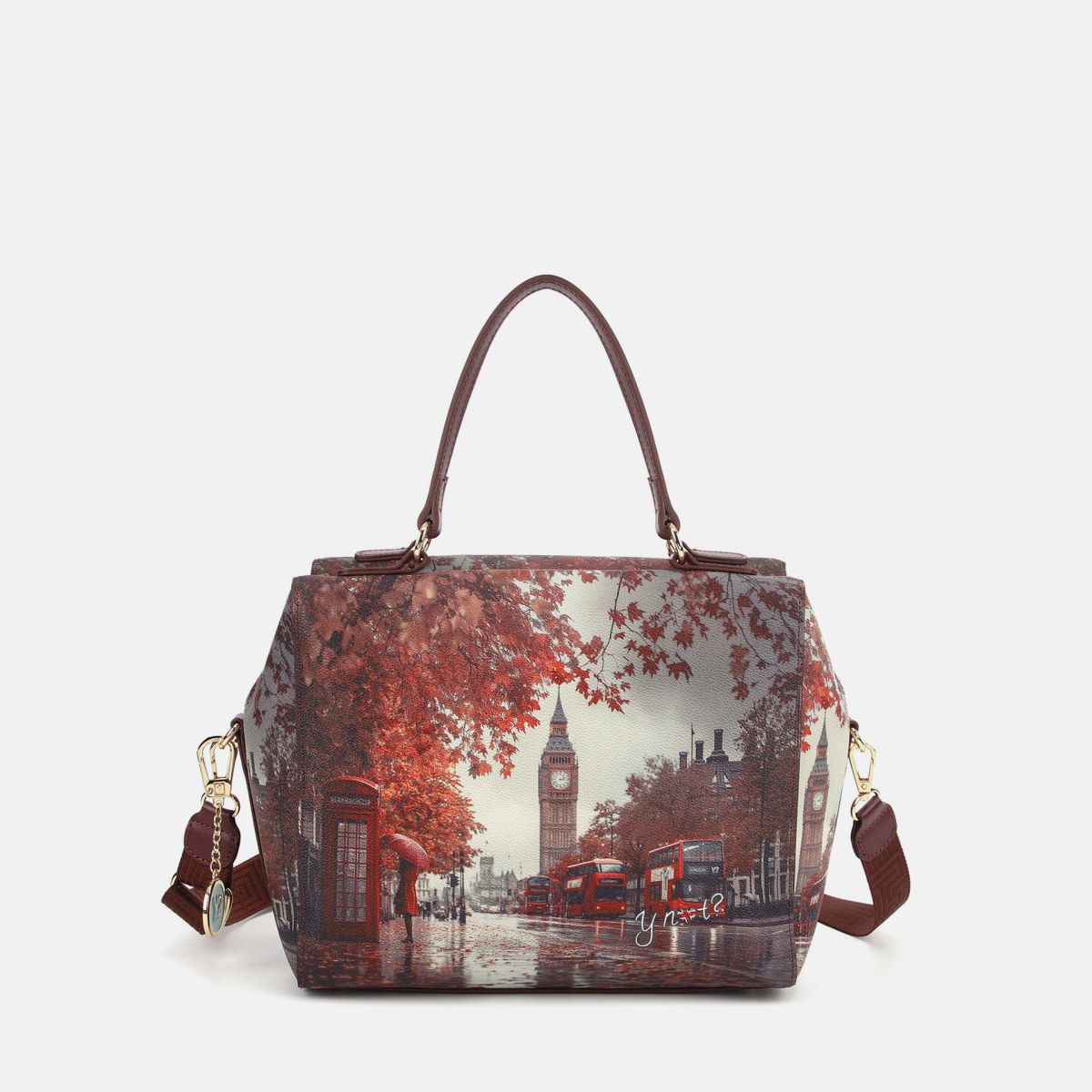 ynot  -  Yes Bag Bauletto Stampa Città
dimensioni:L 28,00 x P 13,50 x H 23,00  -  yes702f7