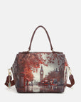 ynot  -  Yes Bag Bauletto Stampa Città
dimensioni:L 28,00 x P 13,50 x H 23,00  -  yes702f7