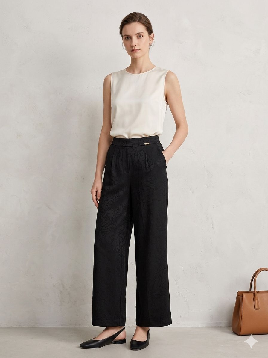 influencer italia  -  pantalone largo  -  05Y158