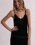 mimi mua  -  top con inserti pizzo  -  mrap-1172