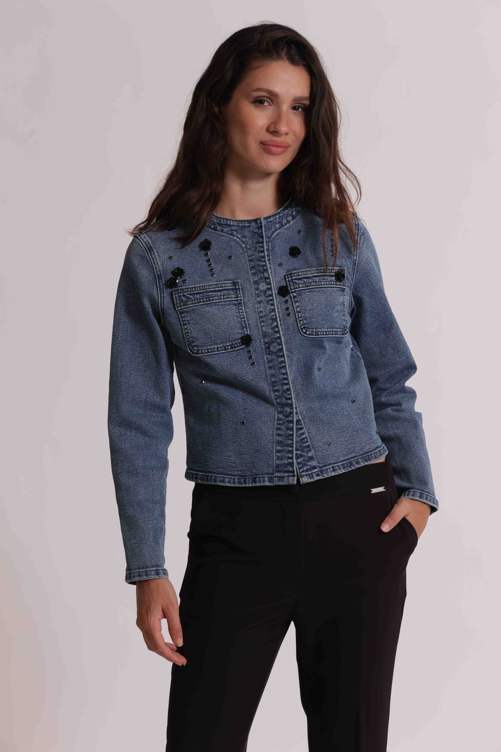mimi mua  -  Giubbino corto denim  -  ZDAO6635