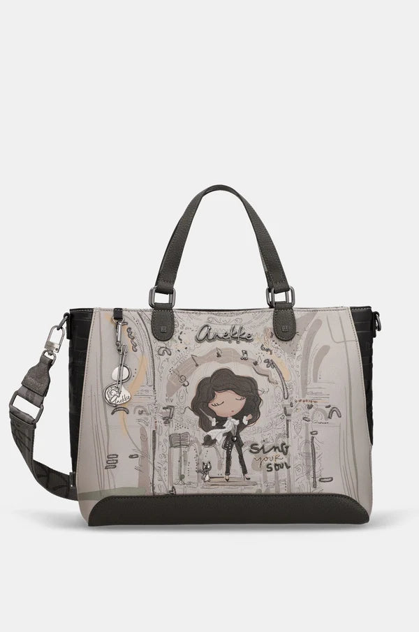 annekè  -  Borsa quadrata con manico corto e tracolla Orchestra
dimensioni:38 cm / 27 cm / 16 cm  -  43801-447