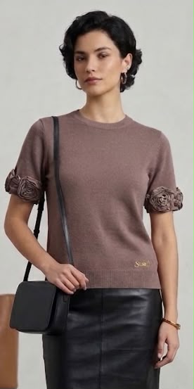 scrilù  -  shirt manica corta a costine  -  mg204
