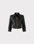 giorgia e johns  -  Giubbino in eco pelle  -  30036