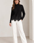 influencer italia  -  maglione manica lunga mezzo collo  -  06h95066