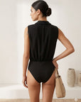 influencer italia  -  body scollo a v  -  05Y184