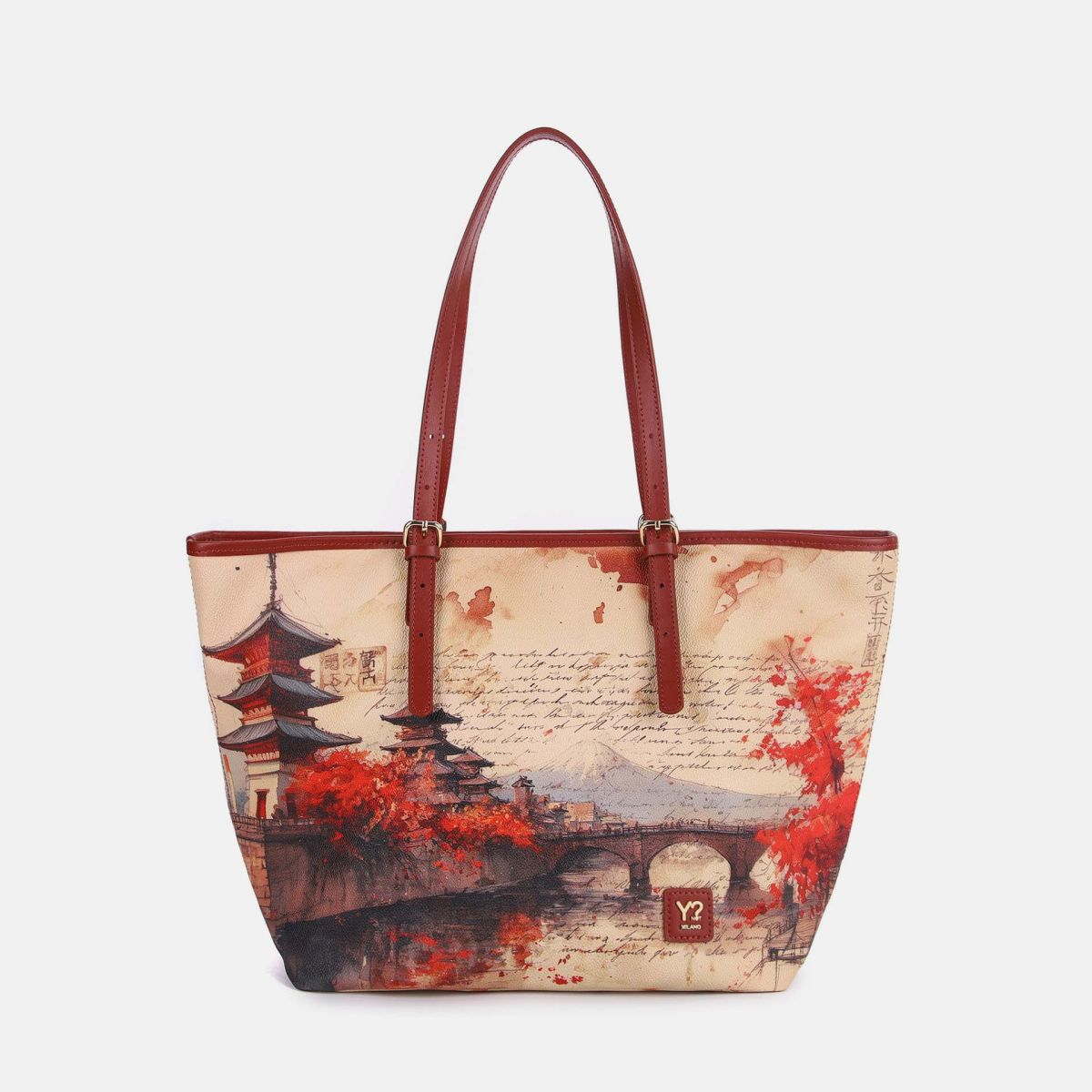 ynot  -  Borsa Shopping Stampa Città
dimensioni:L 44,50 x P 17,00 x H 27,50  -  yes722f7