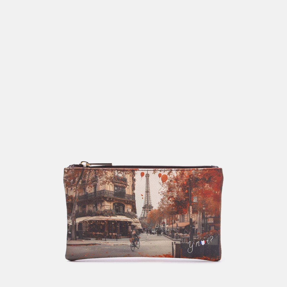 ynot  -  Yes Bag Pochette Stampa Città
dimensioni:L 19,50 x P 1,50 x H 12,00  -  yes341f7