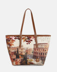 ynot  -  Borsa Shopping Stampa Città
dimensioni:L 44,50 x P 17,00 x H 27,50  -  yes722f7
